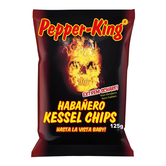 Habanero Chili Chips 125 Gram