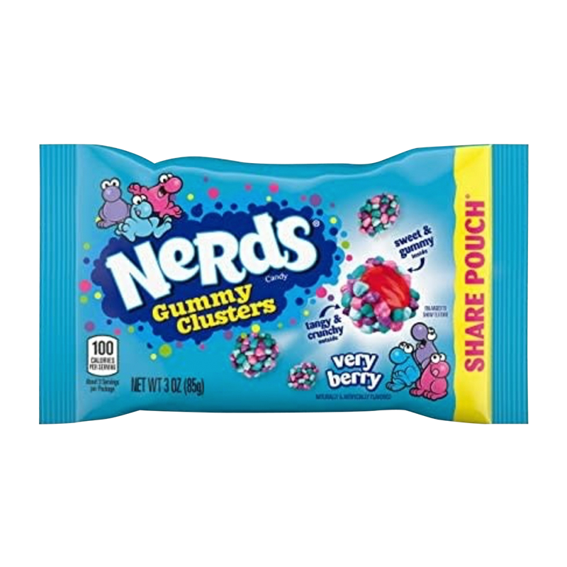 Nerds gummy clusters ll very berry