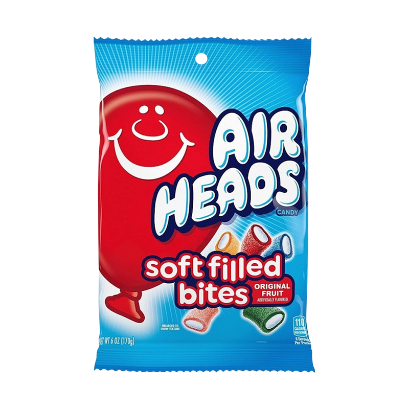 Airheads soft filled bites